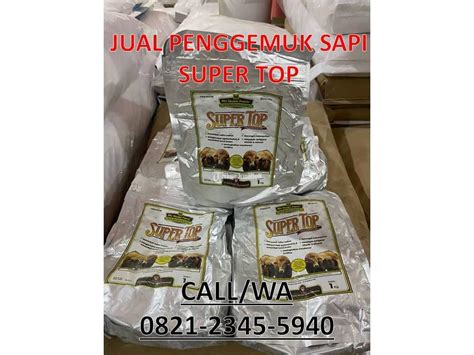 Mix Master Premix Super Top Penggemukan Sapi Di Kediri Tribun JualBeli