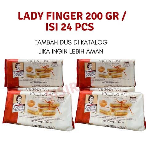 Jual LADY FINGER Lady Finger Vicenzovo 200 Gram Shopee Indonesia