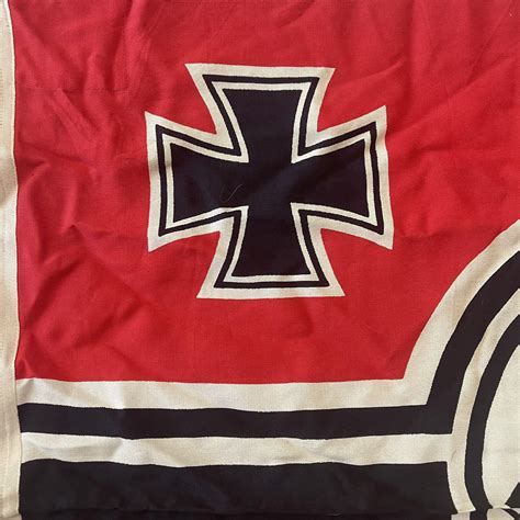 Sold Price WWII NAZI GERMAN KRIEGSMARINE BATTLE FLAG 80X135 Invalid