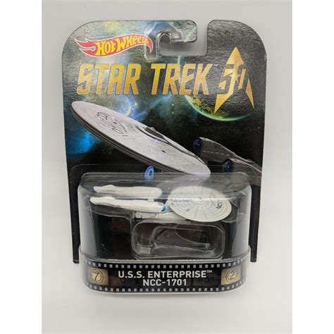 Hot Wheels Star Trek 50th U S S Enterprise NCC 1701 Shopee Thailand
