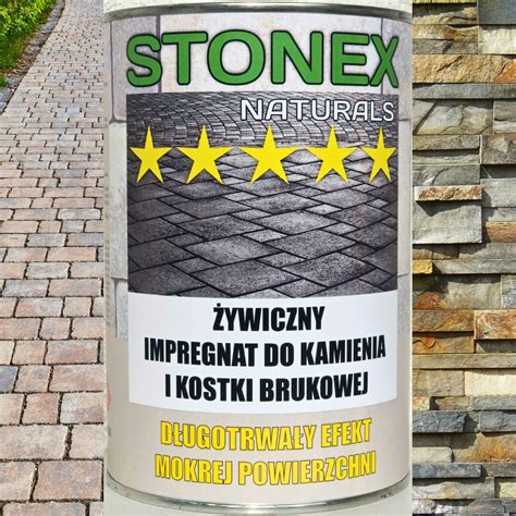 IMPREGNAT DO KOSTKI BRUKOWEJ I KAMIENIA MOKRY EFEKT STONEX NATURALS 3