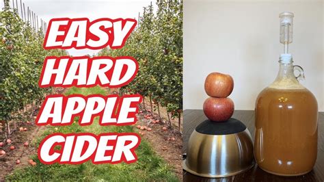 Making Cider At Home Beginner Recipe Youtube