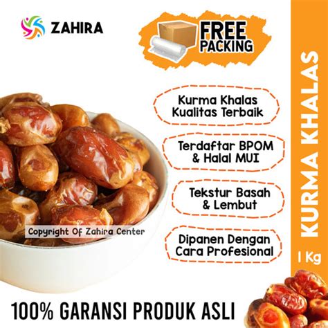 Jual Kurma Premium Al Saad Khalas Kg Arab Terlaris Mpasi Daging Tebal