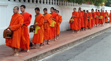 TAKING PART IN ALMS CEREMONY HALF DAYS Exotic Myanmar Travels