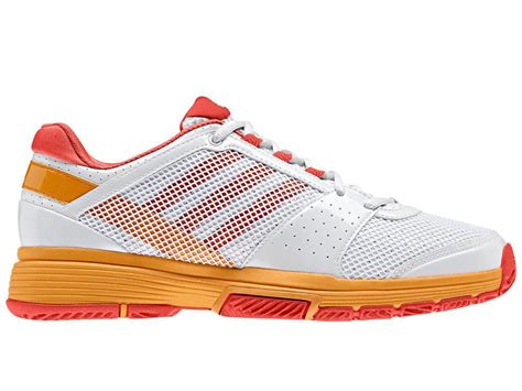 Adidas Womens Stella Mccartney Barricade Team 3 Shoes White Orange