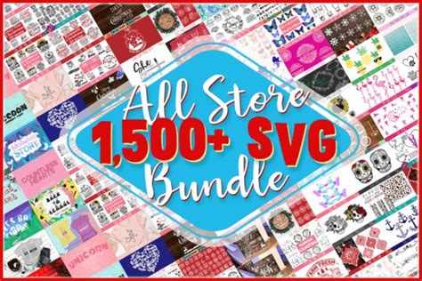 All Shop Svg Fonts Bundle Svgs Graphic By Anastasia Feya