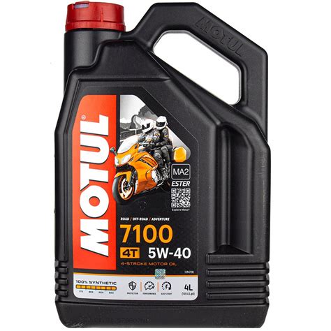 MOTUL 7100 4T Ester MA2 5w40 4L Syntetyczny Olej Motocyklowy 104087