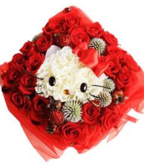 Cute Hello Kitty Bouquet ￣3￣ Sanrio Hello Kitty Hello Kitty Kitty