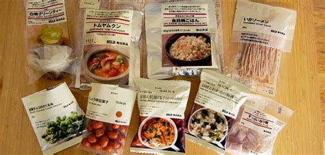 MUJI Food and snacks: small meals extravaganza!