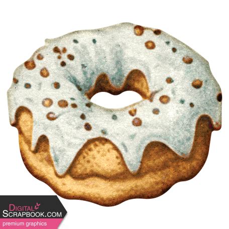 Coffee And Donuts Mini Vintage Donut Sticker Graphic By Jessica Dunn