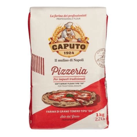 Farinha Caputo Italiana 00 Pizzeria 1kg Nota Fiscal Original Shopee