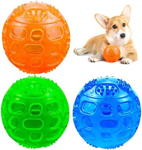 Luckykodor St Ck Hundeball Quietschend Unzerst Rbar Cm