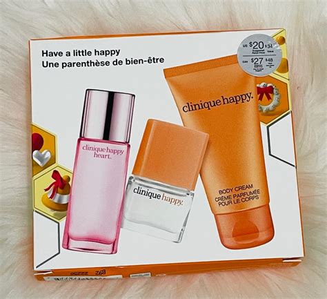 CLINIQUE HAPPY HEART PERFUME SPRAY SOLD SET Beauty Personal Care