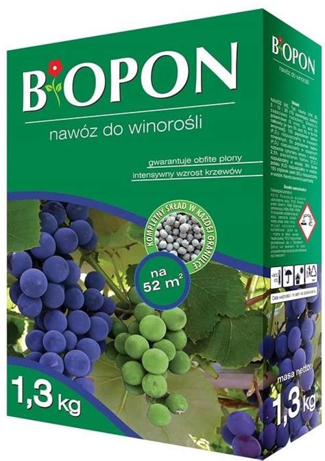 Naw Z Naw Z Do Winoro Li Kg Winogronu Malin Biopon Ceny I Opinie