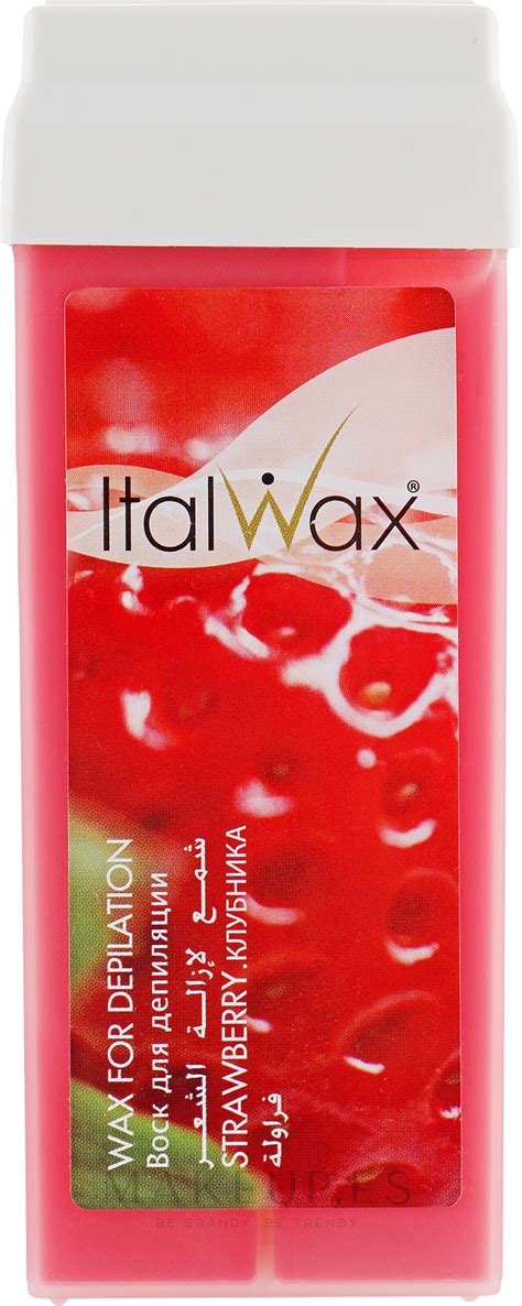 ItalWax Flex Cartucho De Cera Depilatoria Roll On Fresa Makeup Es