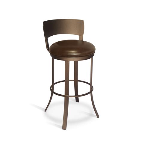 Tempo Furniture Bailey Swivel Barstool Sun Bronze Powder Coat