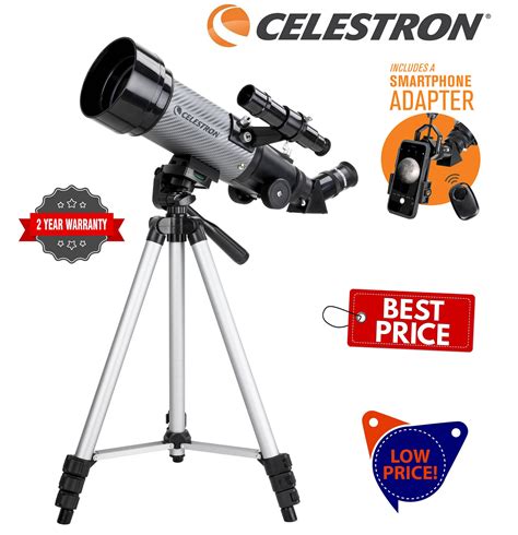 Celestron Travel Scope Dx 70mm F6 Az Refractor Telescope