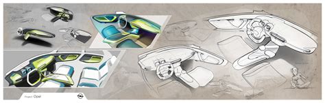 Opel Interior on Behance