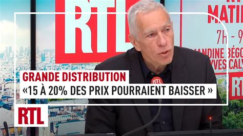 Grande distribution 15 à 20 des prix pourraient baisser ça veut