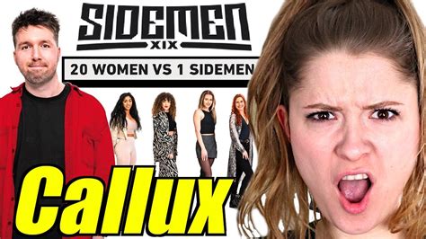 Couple Reacts To 20 Women Vs 1 Sidemen Callux Edition Youtube