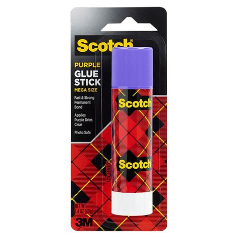 3m Scotch Purple Glue Stick Midwest Technology