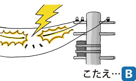 雷から身を守る方法を紹介するよ。｜めざせ！でんきクイズ王｜九州電気保安協会 Qdh でんきlife ＜公式＞