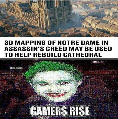 Gamers Rise | 2019 Notre Dame Fire | Know Your Meme