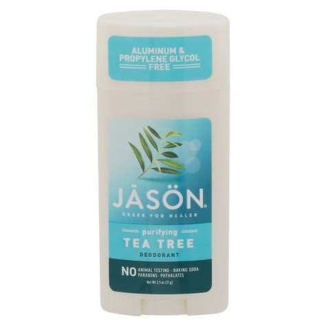 Jason Deodorant, Tea Tree, Purifying - Brookshire's