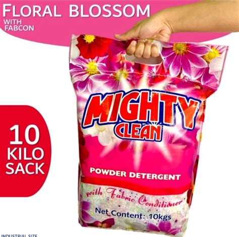 Kg Mighty Clean Powder Detergent With Fabric Conditioner Lazada Ph