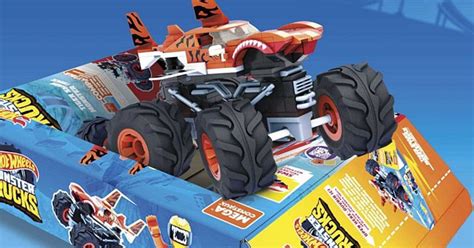 Mattel Reveals Mega Construx X Hot Wheels Monster Truck Sets