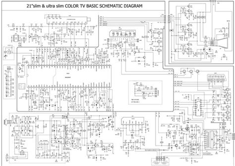 Lg 21 Crt Tv Circuit Diagram