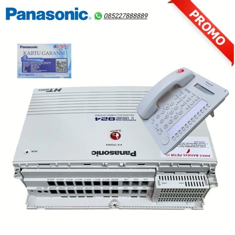 Jual Pabx Panasonic KX TES824 Kap 6 Line 16 Ext Garansi Resmi IT Comm