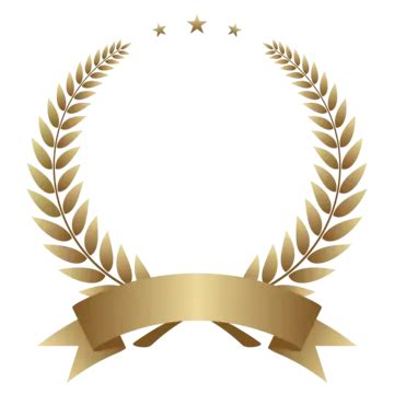 Luxury Gold Laurel Wreath Vector Illustration Laurel Wreath Awards