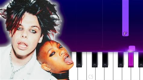 Yungblud Willow Memories Piano Tutorial Youtube