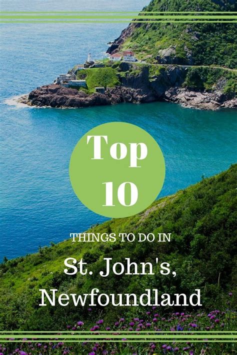 Top 10 things to do in st john s newfoundland – Artofit