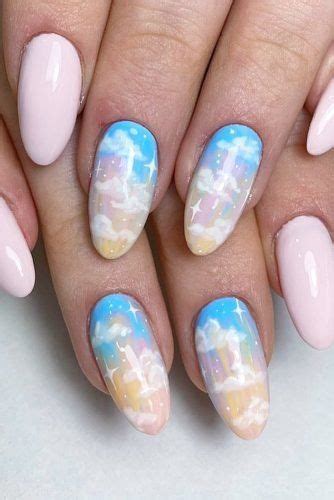 40 Cloud Nail Designs For A Dreamy Manicure