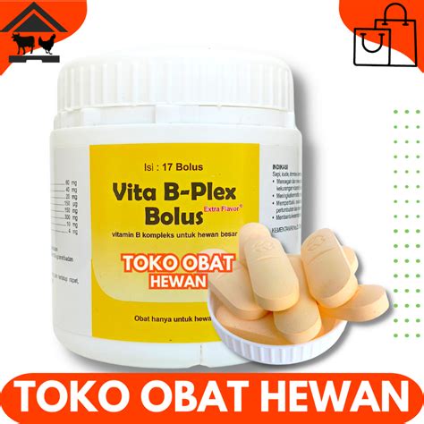 Jual Vita B Plex Bolus Bolus Meningkatkan Nafsu Makan Dan