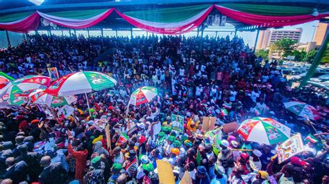 Pdp Presidential Campaign Rally In Abuja Pictures Video Politics