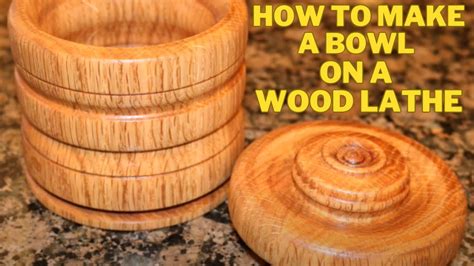 How To Make A Bowl With Lid On A Wood Lathe Step By Step Process Youtube