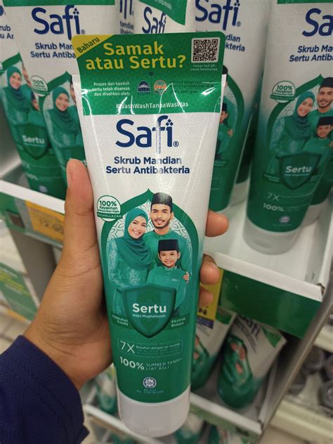 Mudahnya Sertu Dengan Skrub Mandian Safi Ini Wangi And Tanpa Was Was Remaja