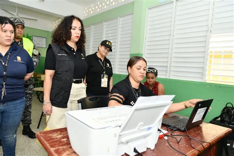 Jce Realiza Primera Prueba De C Mputo Electoral N Digital