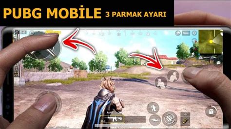 PubG Mobile 3 Parmak Nasıl Oynanır 3 Parmak Oynama Kodu