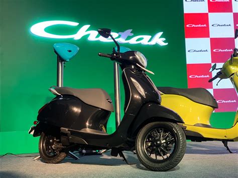 Bajaj Chetak Electric Scooter Launched In India For Inr 100000 Shifting Gears