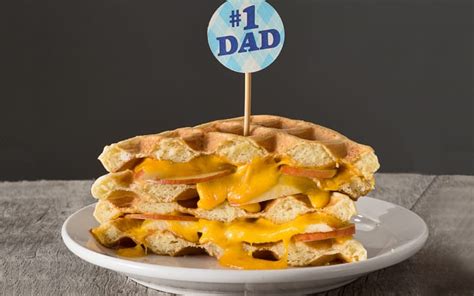 Cheddar And Apple Waffle Panini Parade