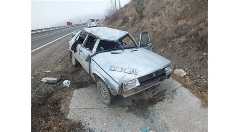 Yoldan Kan Ara Takla Att Yaral Haberci Ank R Haberleri