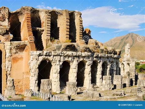 Old Stone In Amphitheatre Stock Image 11937955