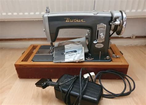 Rare 1960s Vintage Brother Sewing Machine 888 Heavy Duty Lovely