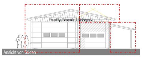 Umbau Feuerwehrger Tehaus Freiwillige Feuerwehr Steinbergholz