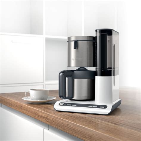 Bosch Styline TKA8A681 Coffee Maker White