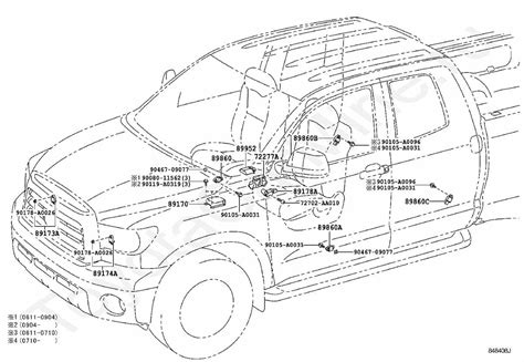 Visual Breakdown of 2003 Toyota Tundra Parts: Illustrated Diagrams